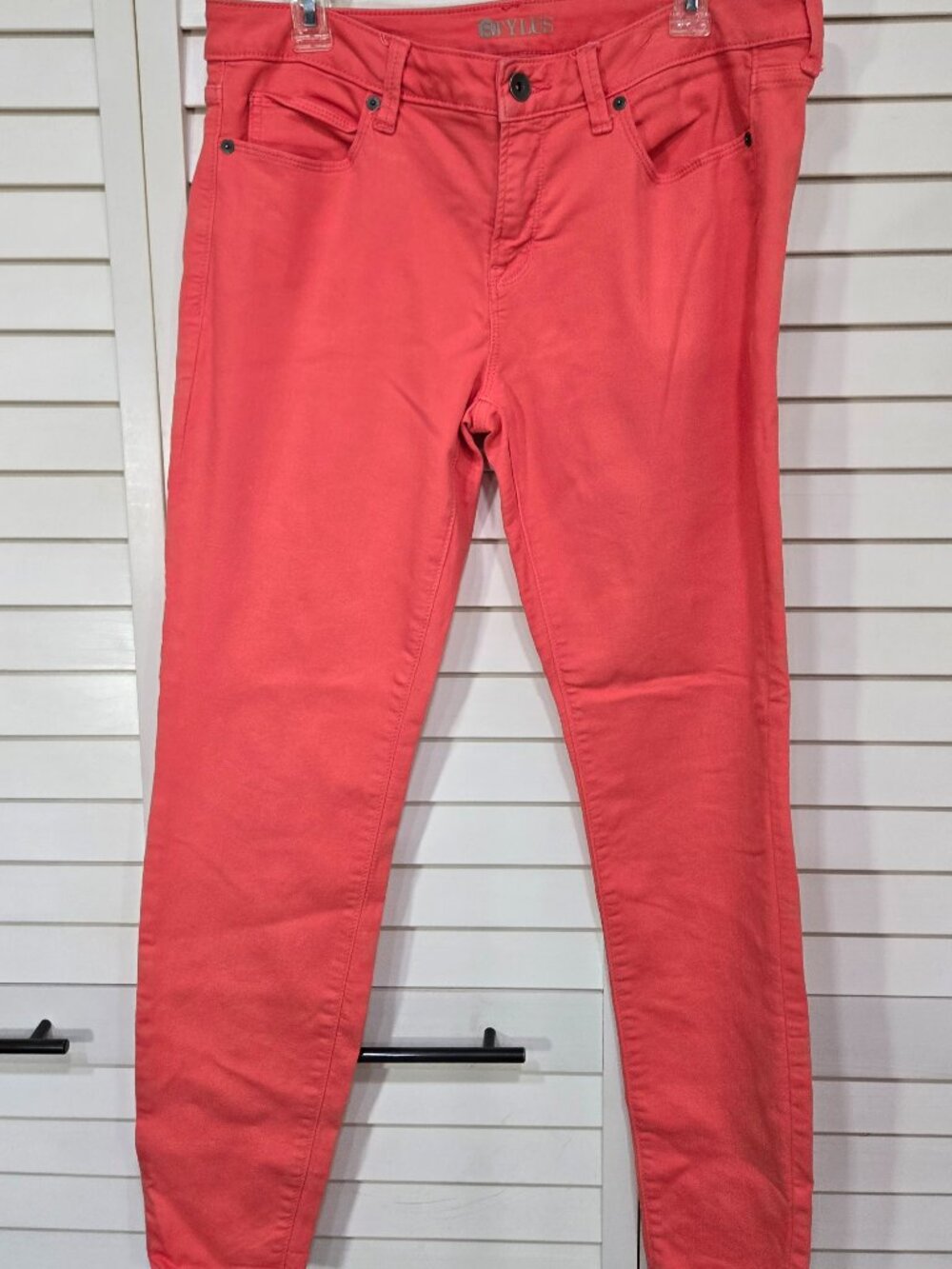 Peachy Coral soft Stretch pants, Stylus, size 12, like new, very soft